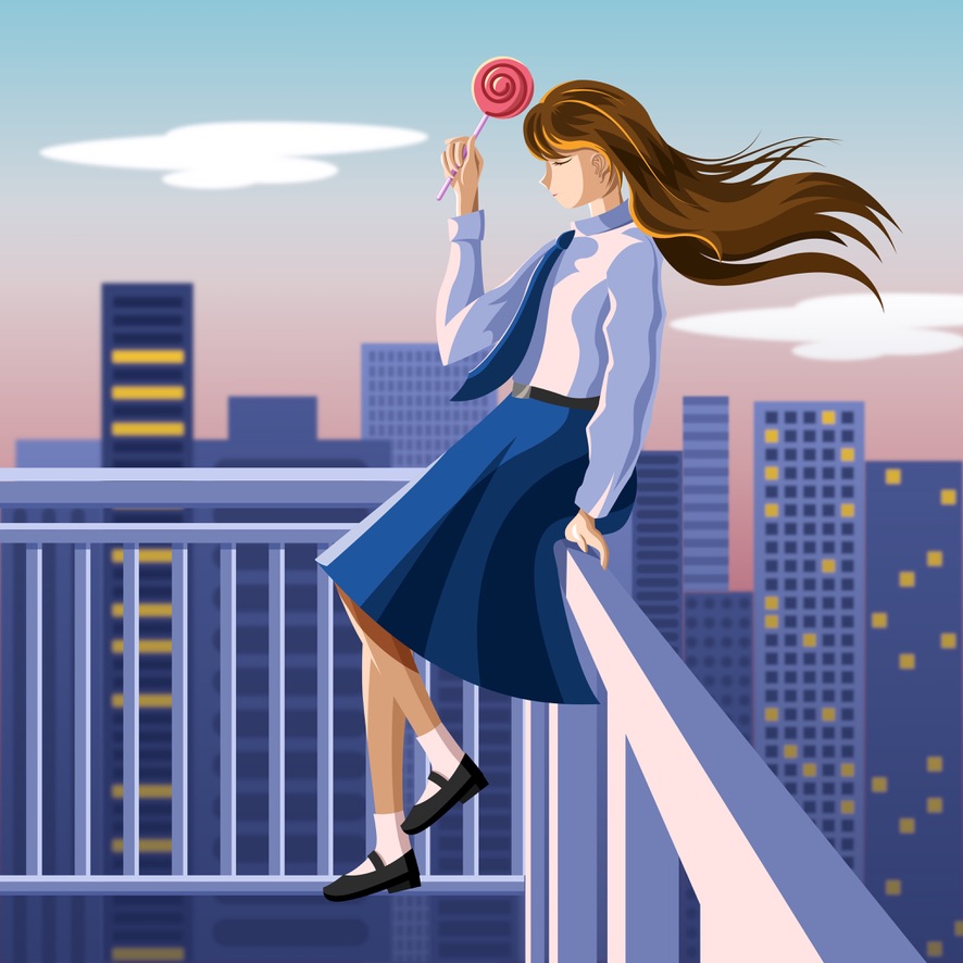 Sample of vector artworks. Made by Vectornator.